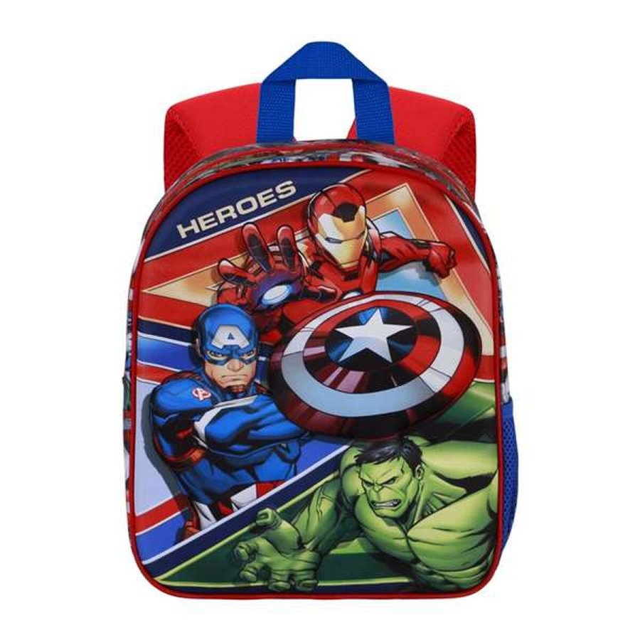 Skoletaske The Avengers Bl� 30 x 25 x 10 cm #2