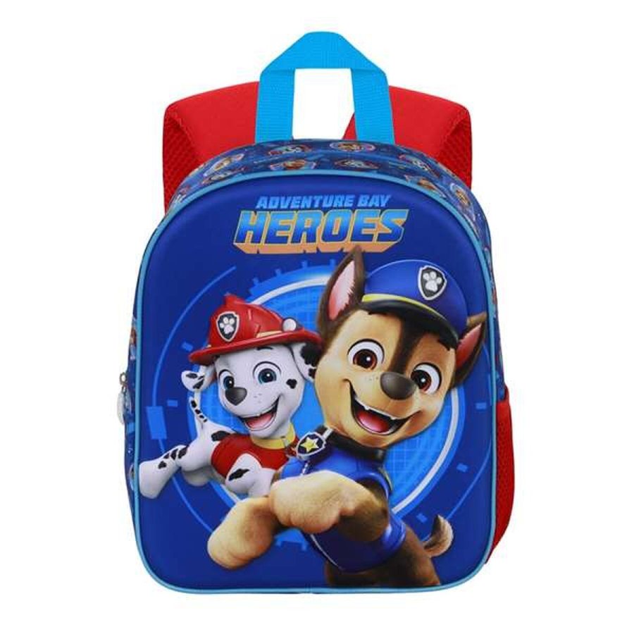 Skoletaske The Paw Patrol Bl� 30 x 25 x 10 cm #2