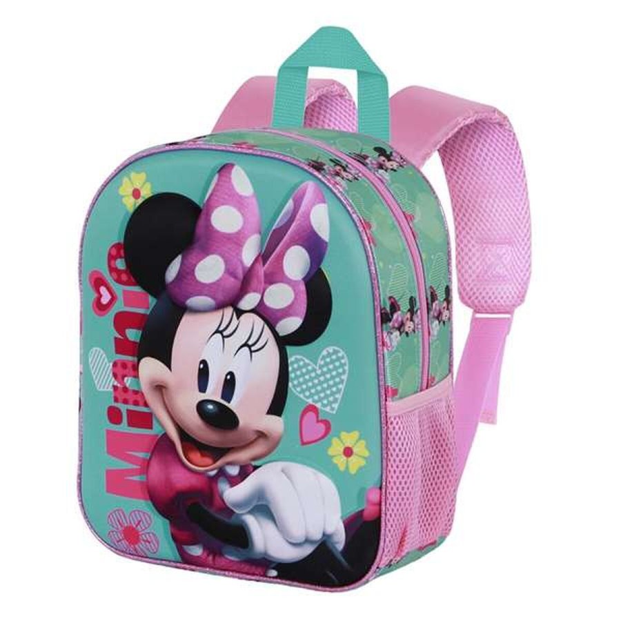 Skoletaske Minnie Mouse Pink 30 x 25 x 10 cm #1
