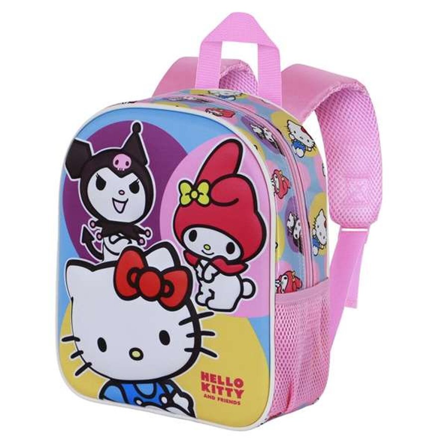 Skoletaske Hello Kitty Pink 30 x 25 x 10 cm #1