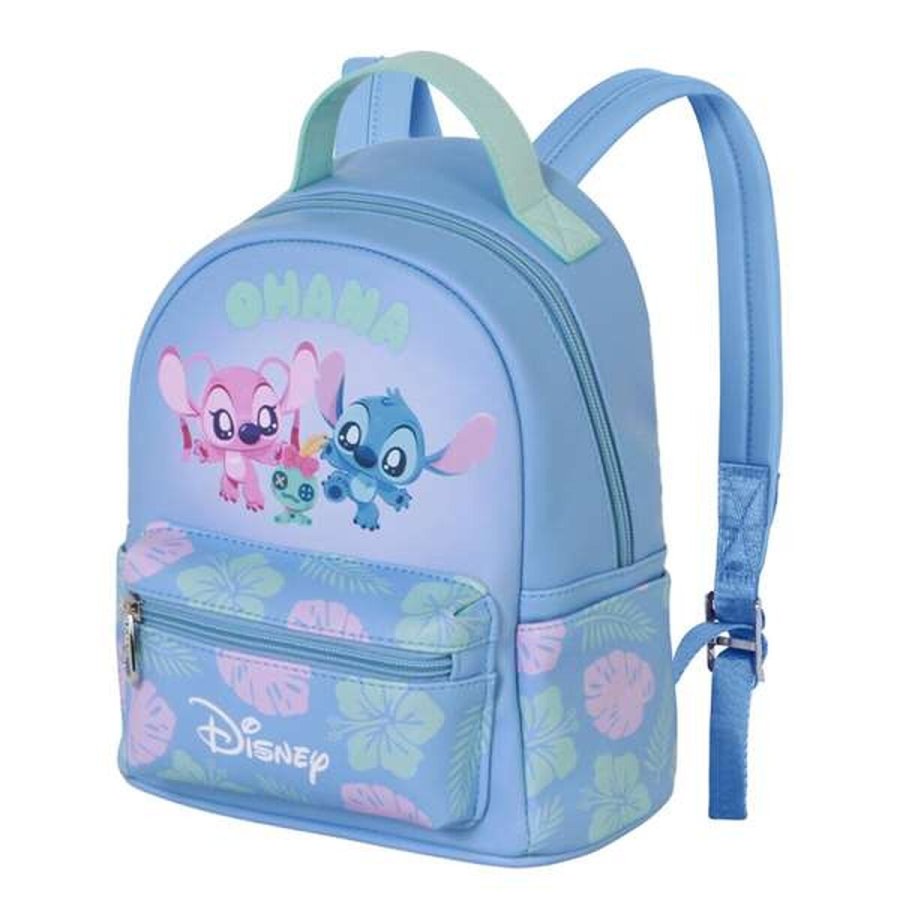 Skoletaske Lilo & Stitch Bl� 25 x 22 x 15 cm #4
