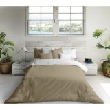 Nordisk cover Naturals FUNDA NORDICA BICOLOR REVERSIBLE Hvid Beige 140 x 200 cm Vendbar #2