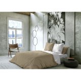 Nordisk cover Naturals FUNDA NORDICA BICOLOR REVERSIBLE Hvid Beige 140 x 200 cm Vendbar #5