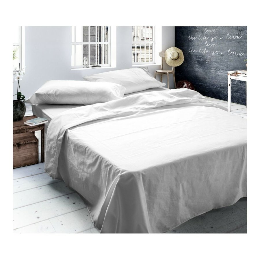 Sengetj st Naturals Tencel Hvid Seng 90 160 x 270 cm #1