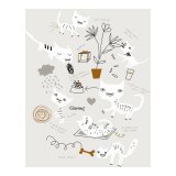 Sengetj st Panzup Gatos 2 Seng 80/90 160 x 270 cm #4