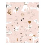 Sengetj st Panzup Dog 4 Seng 180/190 260 x 270 cm #6