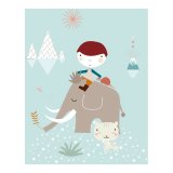 Sengetj st Haciendo el Indio Ice Age Seng 105/110 180 x 270 cm #2