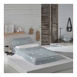 Vatteret sengetj med lynls Haciendo el Indio Lady Snow (Seng 105) (105 x 190/200 cm) #1