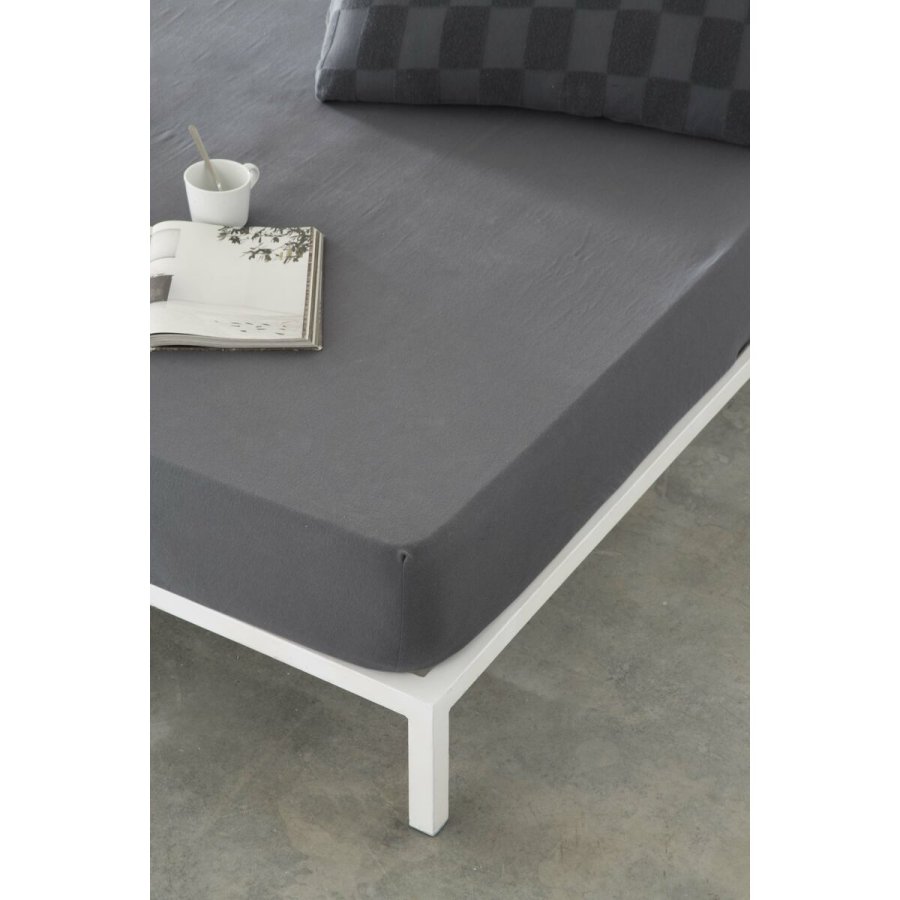 Monteret bundark Naturals ELBA Mrkegr 105 x 190/200 cm (Seng 105) #1