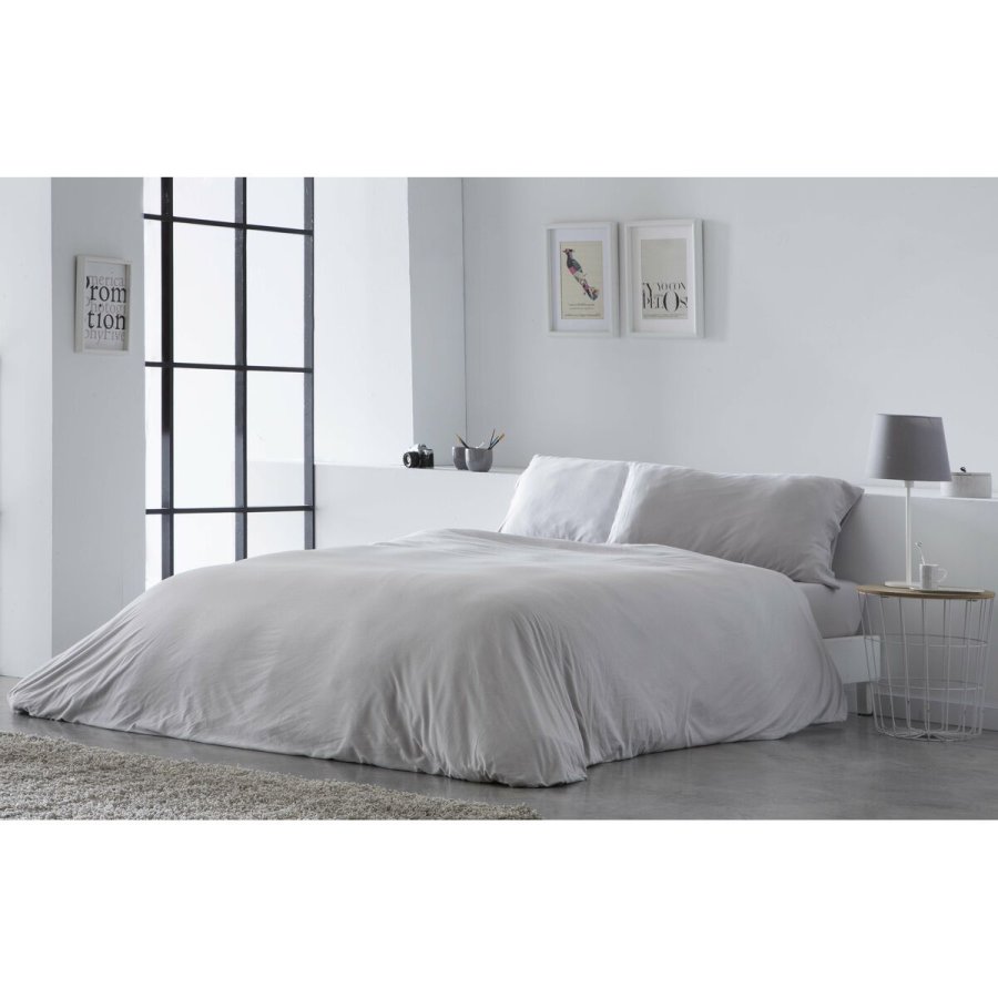 Nordisk cover Naturals ELBA Lysegr Seng 135 (220 x 220 cm) #2