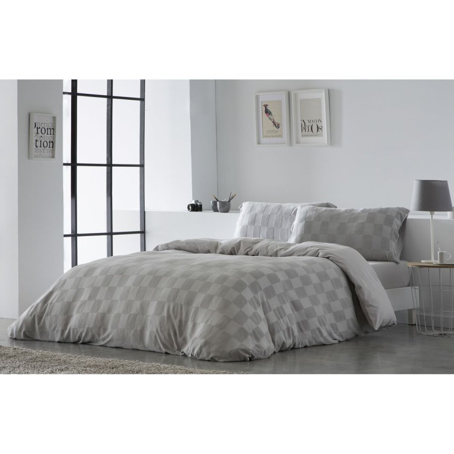Nordisk cover Naturals ELBA Lysegr Seng 135 (220 x 220 cm) #3