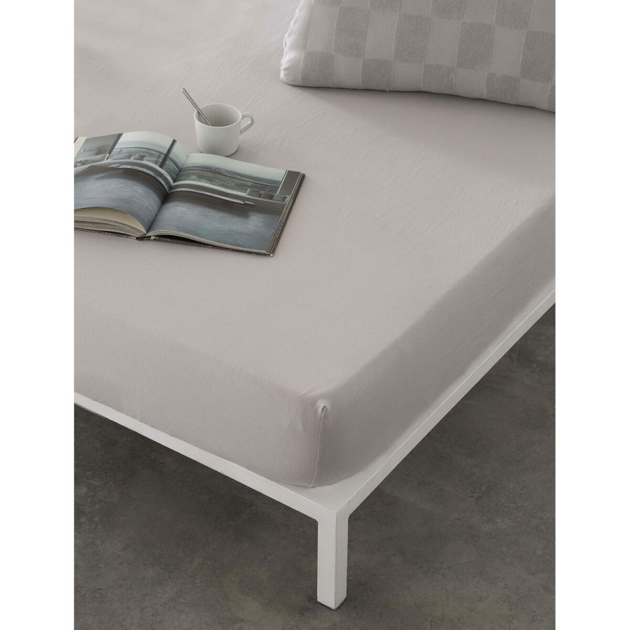 Monteret bundark Naturals ELBA Lysegr 90 x 190/200 cm (Seng 90) #3