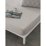 Monteret bundark Naturals ELBA Lysegr 150 x 200 (Seng 150) #1