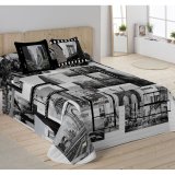 Sengetppe (vattppe) Naturals DOWNTOWN 250 x 260 cm #5
