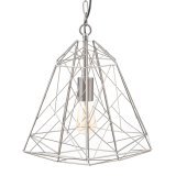 Loftslampe Metal Slv 34 x 34 x 38 cm #1