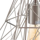 Loftslampe Metal Slv 35 x 35 x 45 cm #5