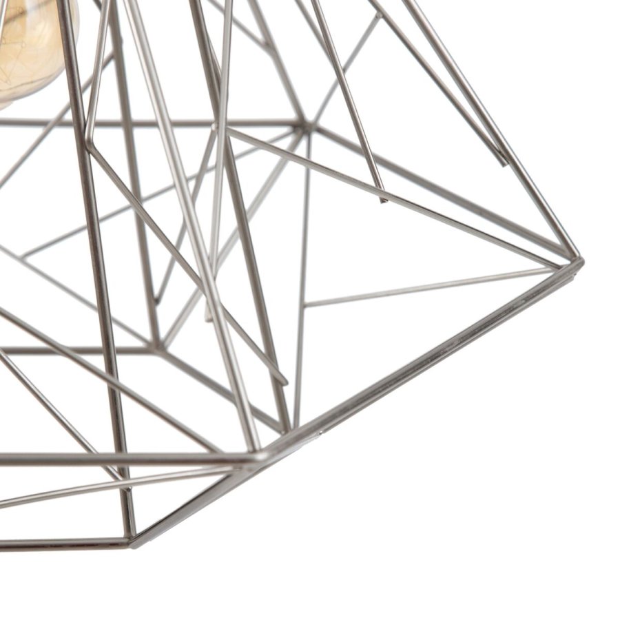 Loftslampe Metal Slv 35 x 35 x 45 cm #4