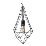 Loftslampe Sort Metal 26 x 26 x 46 cm #1