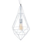 Loftslampe Metal 26 x 26 x 46 cm Hvid #1