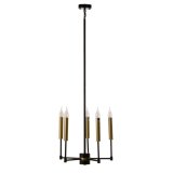 Loftslampe 40,5 x 43 x 33 cm Sort Gylden Metal #1