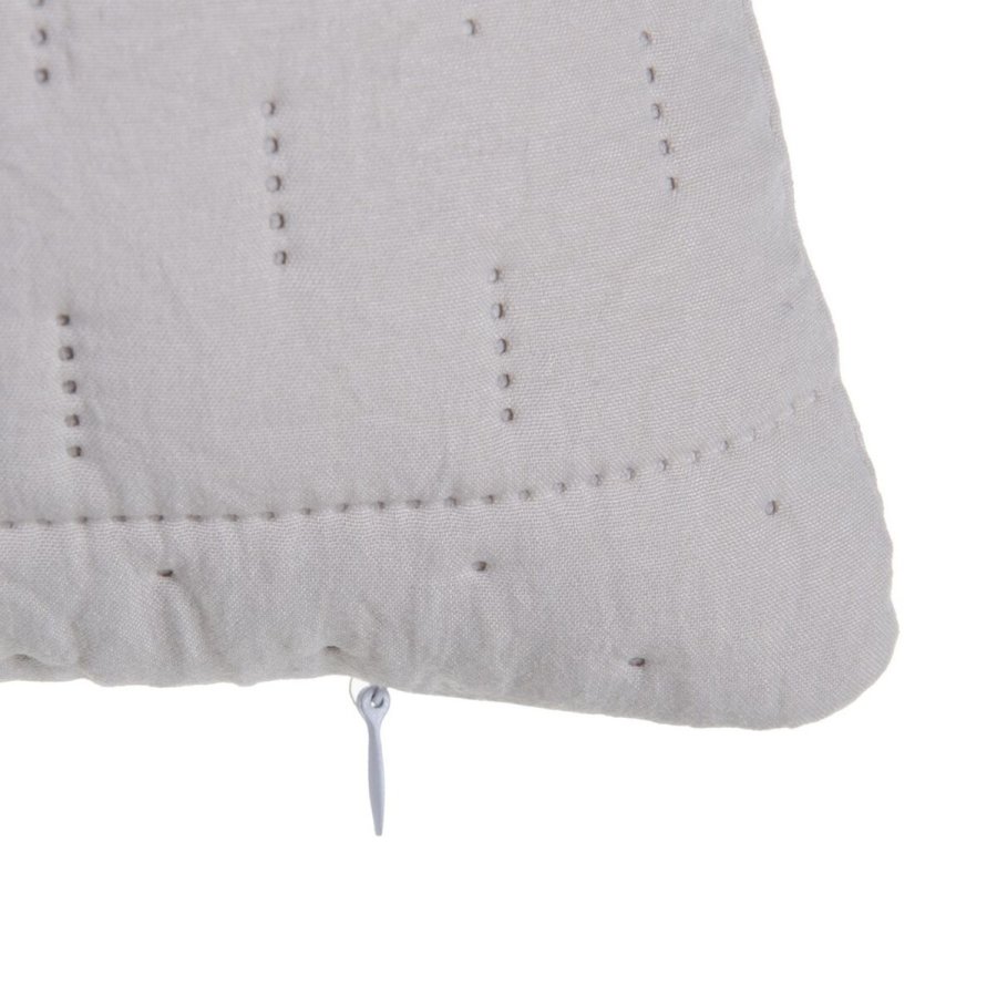 Pude Taupe 40 x 10 x 40 cm Firkantet Geometri #4