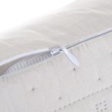 Pude Taupe 40 x 10 x 40 cm Firkantet Geometri #5