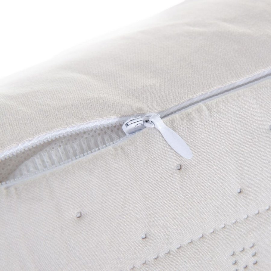 Pude Taupe 40 x 10 x 40 cm Firkantet Geometri #5