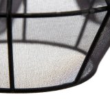 Loftslampe 40 x 40 x 140 cm Sort Metal 27 cm #7