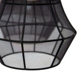 Loftslampe 40 x 40 x 140 cm Sort Metal 27 cm #5