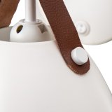 Vglampe 17 x 25 x 20 cm Metal Hvid #4