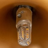 Loftslampe 36 x 36 x 130 cm Sort Gylden Metal  18,5 cm #4