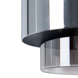 Loftslampe Krystal Metal Slv  10 cm 20 x 20 x 120 cm #5