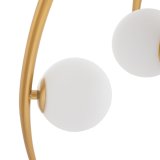 Loftslampe 22 x 22 x 120 cm Krystal Gylden Metal #4