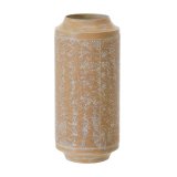 Lyseholder 22,5 x 22,5 x 50 cm Natur Metal #1