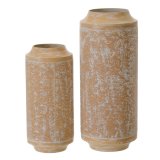 Lyseholder 22,5 x 22,5 x 50 cm Natur Metal #2