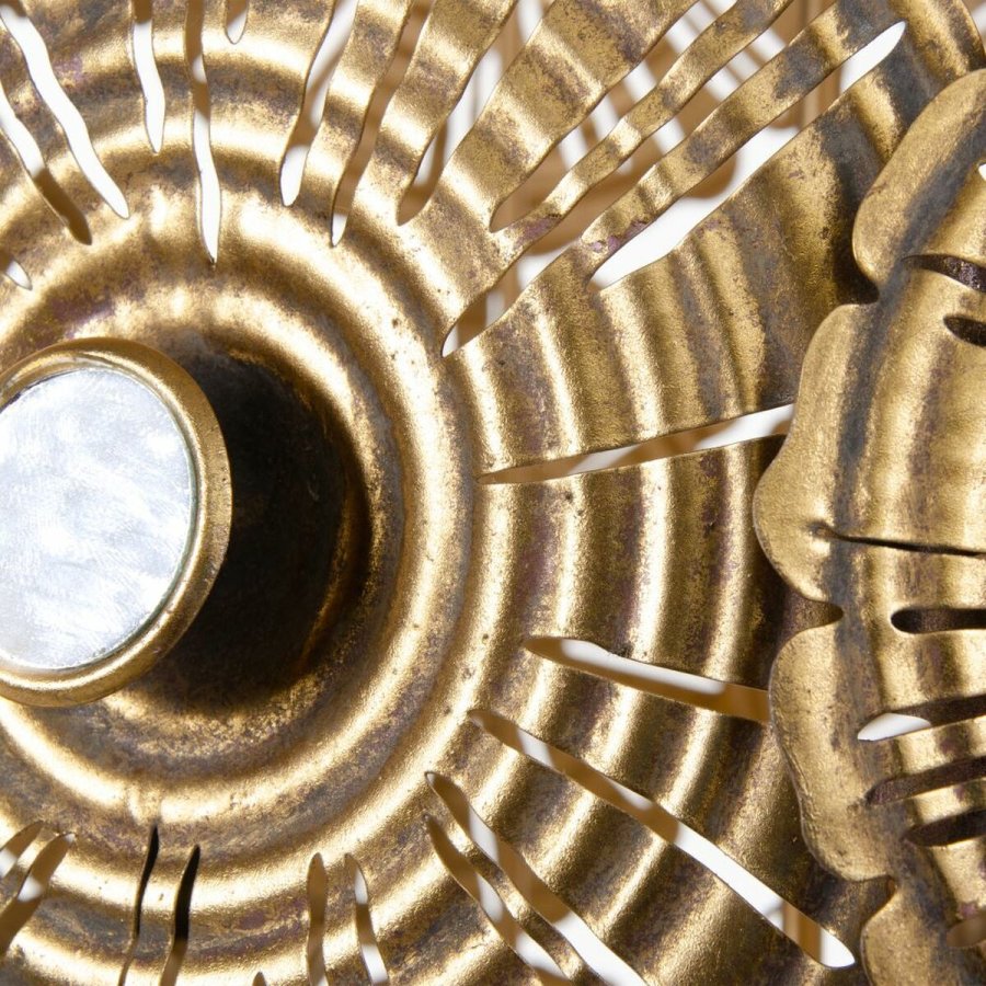 Loftslampe 50 x 50 x 65 cm Gylden Metal #5