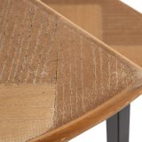 Sofabord Brun Sort Metal Jern Tr MDF 62,5 x 62,5 x 73 cm 62,5 x 31 x 73 cm (2 enheder) #4