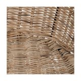 Spisebordsstol 50 x 54 x 77 cm Natur Sort #7