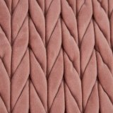 Stol 111 x 44 x 41,5 cm Syntetisk stof Pink Metal #9