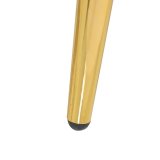 Stol 111 x 44 x 41,5 cm Syntetisk stof Pink Metal #21