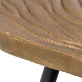 St med 3 borde Sort Kobber 60 x 60 x 56 cm (3 enheder) #5