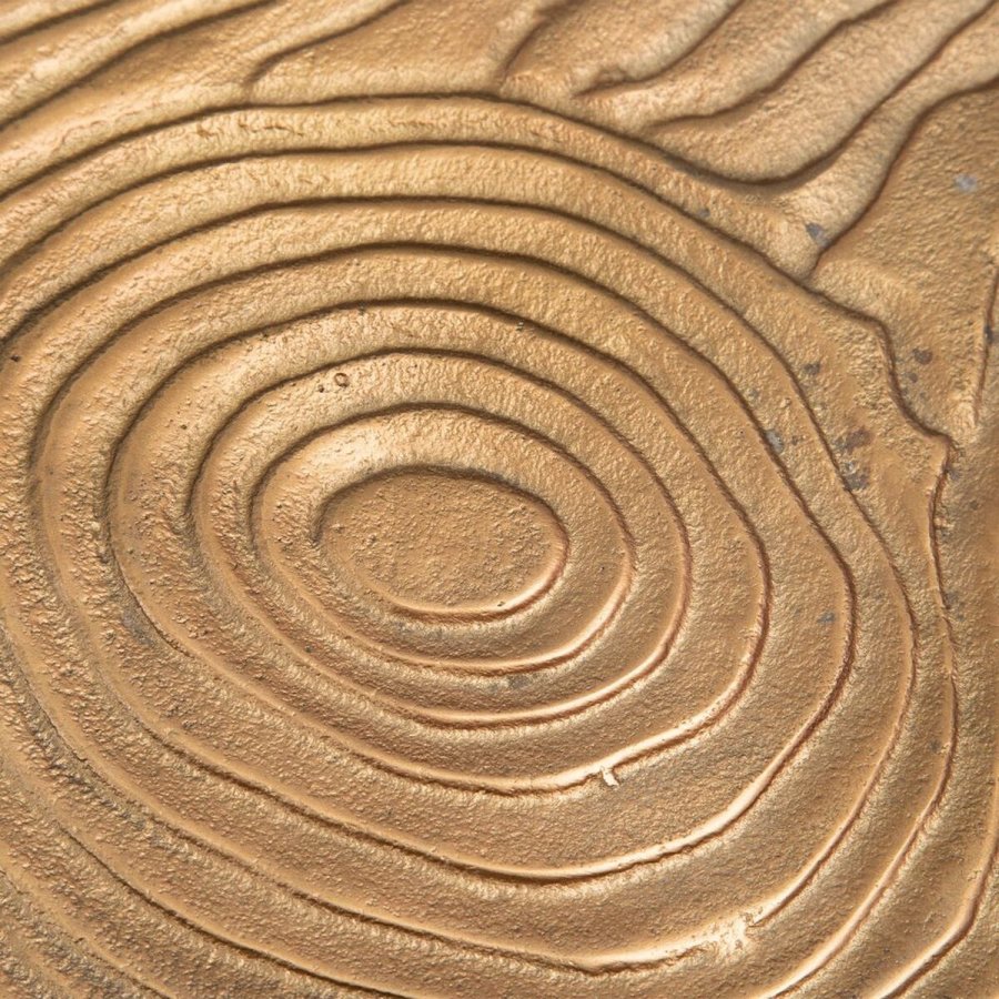 St med 3 borde Sort Kobber 60 x 60 x 56 cm (3 enheder) #7