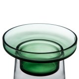 Lyseholder 16,5 x 16,5 x 28,5 cm Gr�n Glas #4