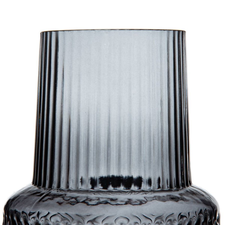 Vase Gr� Glas 10,5 x 10,5 x 15 cm #2