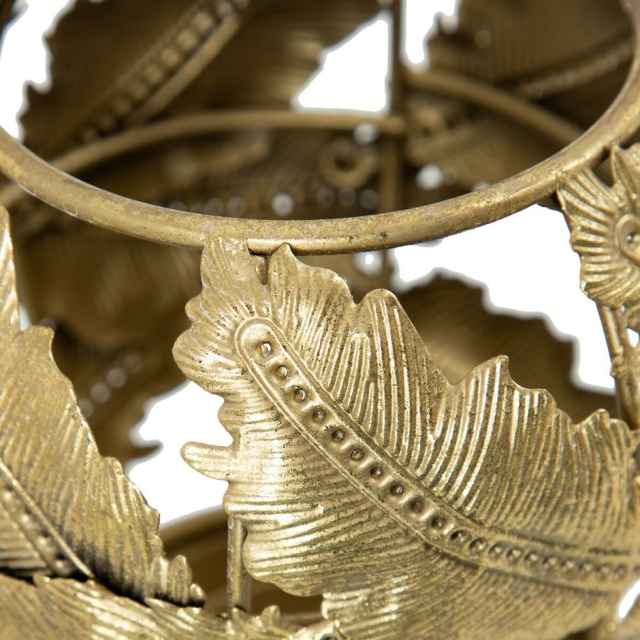 Lyseholder Gylden Jern 12 x 12 cm #4