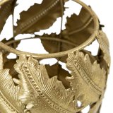 Lyseholder Gylden Jern 13,5 x 13,5 cm #4