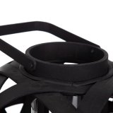 Laantarn Lyseholder Sort Bambus 30 x 30 x 26 cm #4