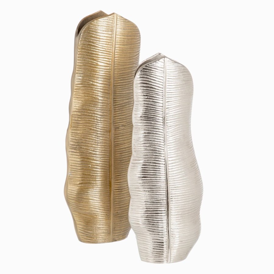 Vase Metal S�lv 17 x 9 x 44 cm #5