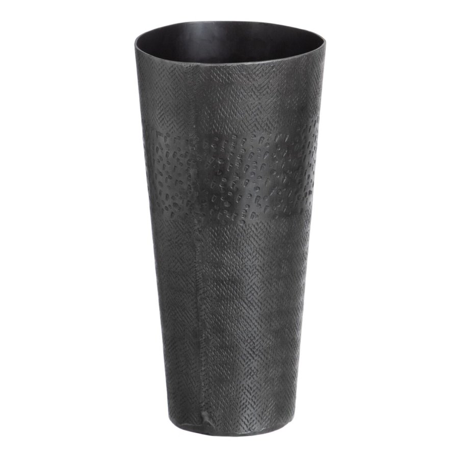 Vase Gr� Metal 15 x 15 x 31 cm #1
