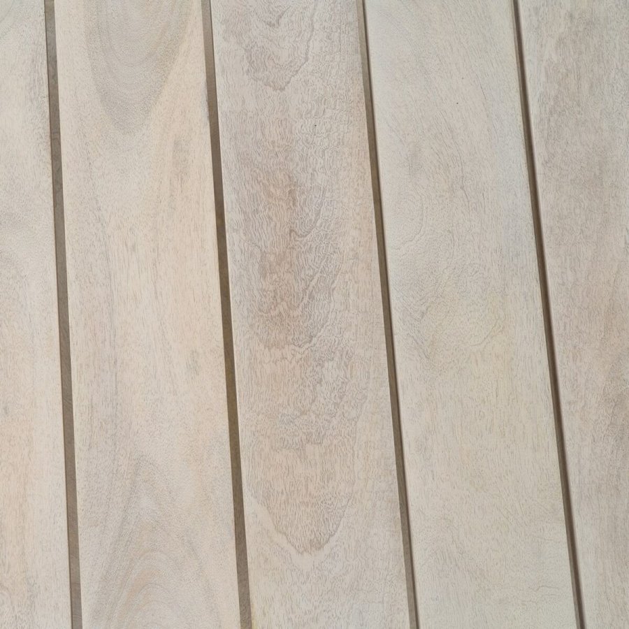 Sofabord Sort Natur 130 x 64 x 48 cm #4